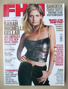 FHM magazine - Sarah Michelle Gellar cover (September 2000)