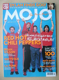 MOJO magazine - Red Hot Chili Peppers cover (July 2004 - Issue 128)
