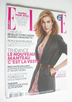 French Elle magazine - 2 October 2009 - Kim Noorda cover