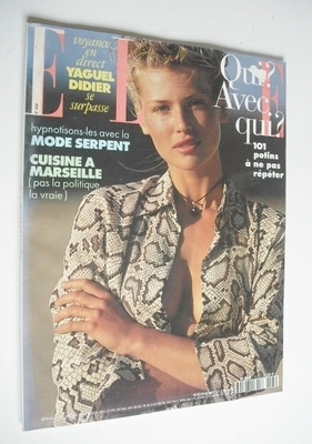 <!--1994-06-27-->French Elle magazine - 27 June 1994 - Daniela Pestova cove