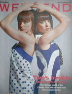 Weekend magazine - The Cheeky Girls cover (27 January 2007)