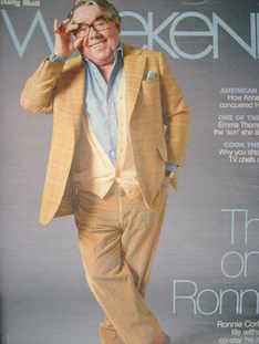 Weekend magazine - Ronnie Corbett cover (15 March 2008)