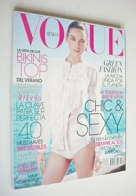<!--2011-06-->Vogue Mexico magazine - June 2011 - Kim Noorda cover