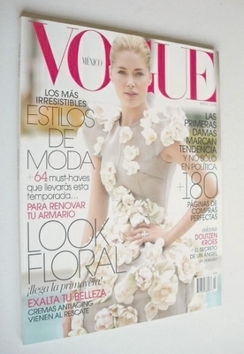Vogue Mexico magazine - March 2009 - Doutzen Kroes cover