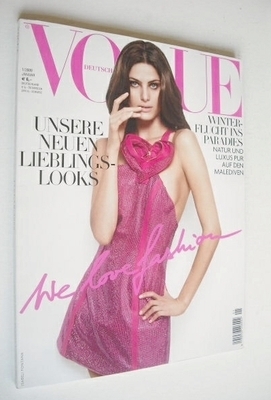 <!--2009-01-->German Vogue magazine - January 2009 - Isabeli Fontana cover