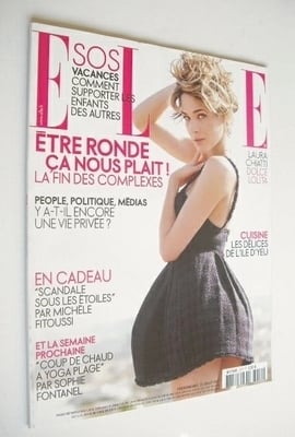 <!--2007-07-23-->French Elle magazine - 23 July 2007 - Laura Chiatti cover