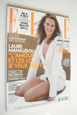 French Elle magazine - 19 November 2007 - Laure Manaudou cover