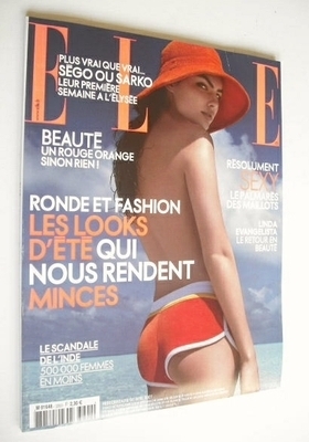 <!--2007-04-30-->French Elle magazine - 30 April 2007 - Alyssa Miller cover