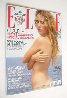 French Elle magazine - 16 July 2007 - Vahina Giocante cover