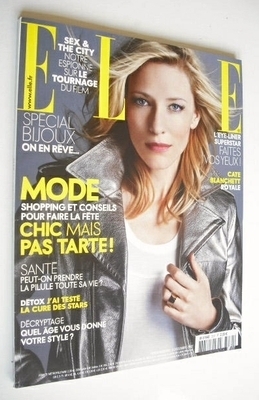 French Elle magazine - 3 December 2007 - Cate Blanchett cover