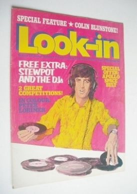 Look In magazine - Ed Stewart cover (24 February 1973)
