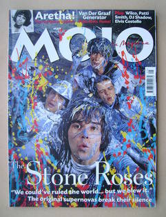 MOJO magazine - The Stone Roses cover (May 2002 - Issue 102)