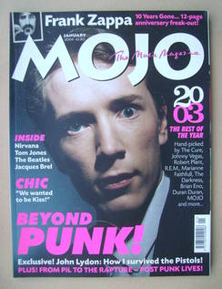 <!--2004-01-->MOJO magazine - John Lydon cover (January 2004 - Issue 122)