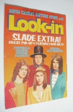 <!--1973-03-24-->Look In magazine - Slade cover (24 March 1973)