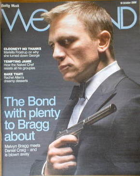 Weekend magazine - Daniel Craig cover (18 October 2008)