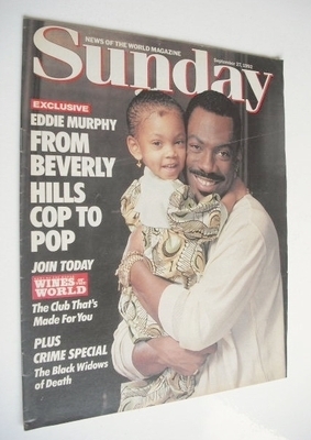 Sunday magazine - 27 September 1992 - Eddie Murphy cover