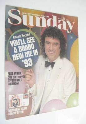 Sunday magazine - 27 December 1992 - Ian McShane cover