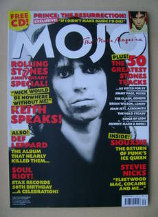 MOJO magazine - Keith Richards cover (September 2007 - Issue 166)