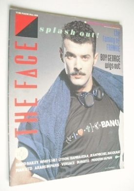 The Face magazine - Paul Rutherford cover (December 1984 - Issue 56)