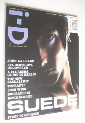 i-D magazine - Brett Anderson cover (September 1996 - Issue 156)