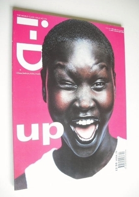 i-D magazine - Alek Wek cover (April 1998)
