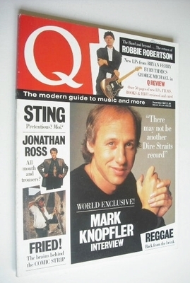 Q magazine - Mark Knopfler cover (December 1987)