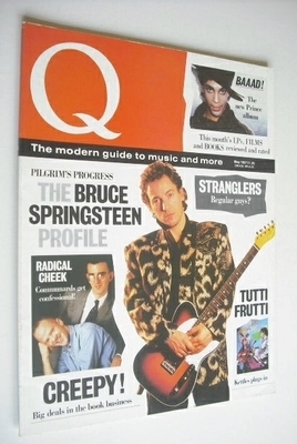 Q magazine - Bruce Springsteen cover (May 1987)