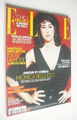 French Elle magazine - 17 October 2005 - Monica Bellucci cover