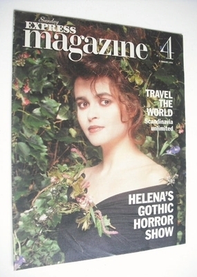 Sunday Express magazine - 9 January 1994 - Helena Bonham Carter cover