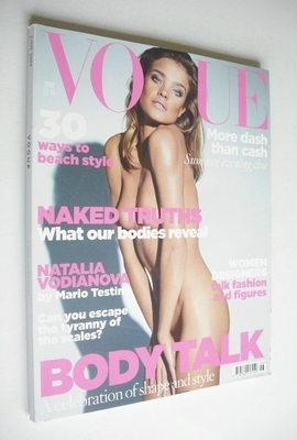 British Vogue magazine - June 2009 - Natalia Vodianova cover