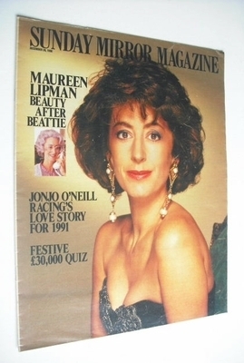 <!--1990-12-30-->Sunday Mirror magazine - Maureen Lipman cover (30 December