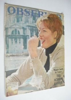 The Observer magazine - Maggie Smith cover (9 January 1966)