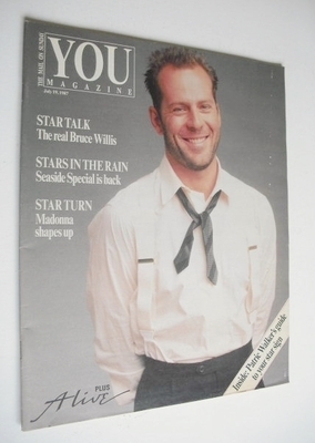 <!--1987-07-19-->You magazine - Bruce Willis cover (19 July 1987)