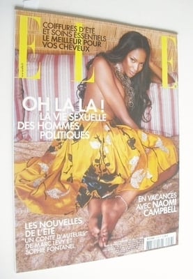 French Elle magazine - 25 July 2005 - Naomi Campbell cover