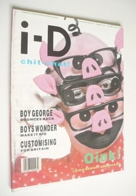 i-D magazine - Leigh Bowery cover (June 1987 - No 48)