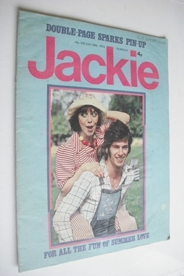 Jackie magazine - 20 July 1974 (Issue 550)