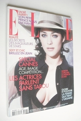 French Elle magazine - 16 May 2005 - Marion Cotillard cover