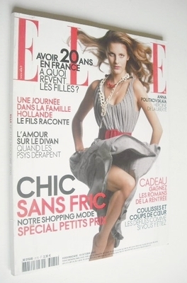 French Elle magazine - 16 October 2006 - Tia Karlsen cover