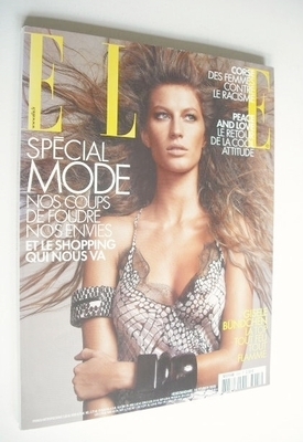 French Elle magazine - 14 February 2005 - Gisele Bundchen cover