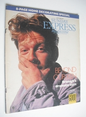 Sunday Express magazine - 10 September 1989 - Kenneth Branagh cover