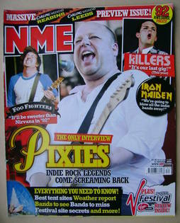 NME magazine - Frank Black cover (27 August 2005)