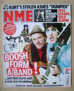 <!--2008-06-14-->NME magazine - The Mighty Boosh cover (14 June 2008)