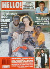 Hello! magazine - Koo Stark cover (27 January 1990 - Issue 87)