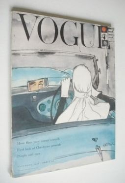 British Vogue magazine - November 1953 (Vintage Issue)