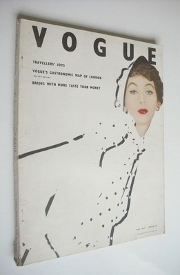 British Vogue magazine - May 1953 (Vintage Issue)