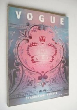 <!--1953-06-->British Vogue magazine - June 1953 - Coronation Issue