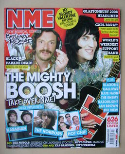 NME magazine - The Mighty Boosh cover (24 November 2007)