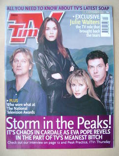 TV Times magazine - Peak Practice cover (3-9 November 2001)
