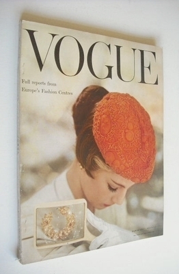 British Vogue magazine - March 1954 (Vintage Issue)