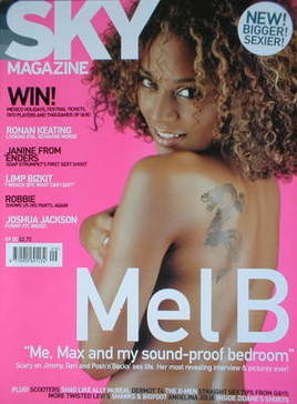 <!--2000-09-->Sky magazine - Mel B cover (September 2000)